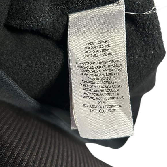 Polo Ralph Lauren Embroidered Martini Bear Black Hoodie Mens Size Medium Preppy - Picture 7 of 9